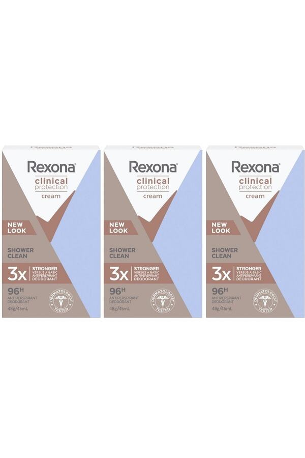 Clinical Protection Shower Clean 45ml X 3 Adet
