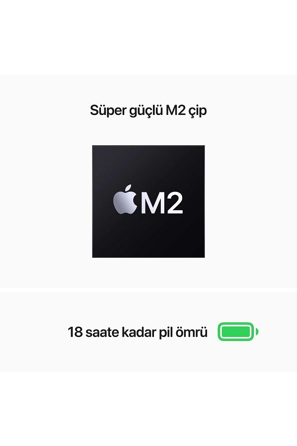Apple Macbook Air 13.6" M2 8c Gpu 8 Gb 256 Gb Ssd Yıldız Işığı - Görsel 4