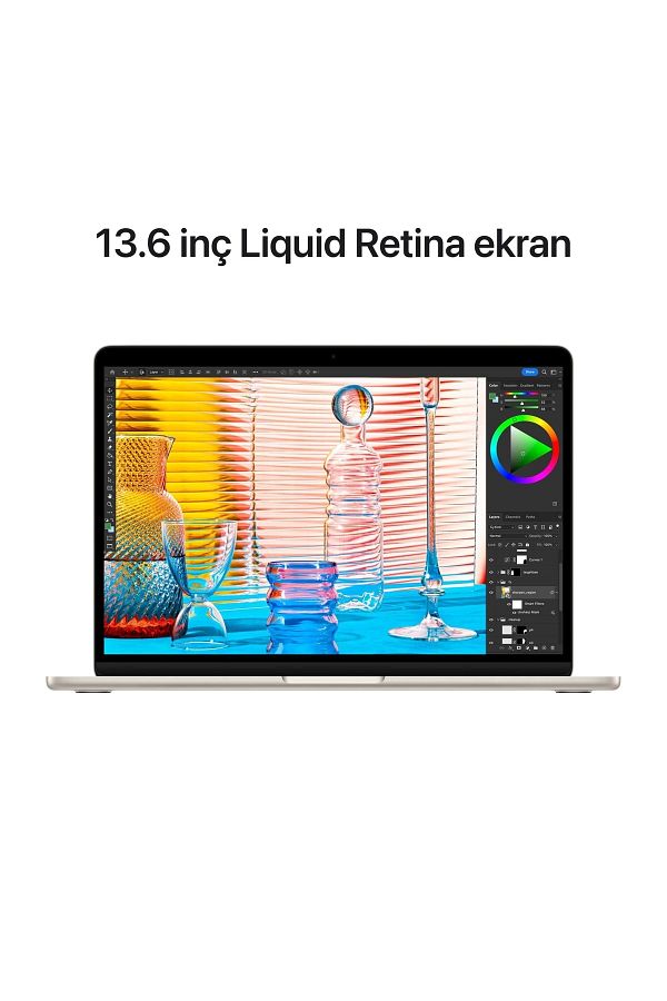 Apple Macbook Air 13.6" M2 8c Gpu 8 Gb 256 Gb Ssd Yıldız Işığı - Görsel 5
