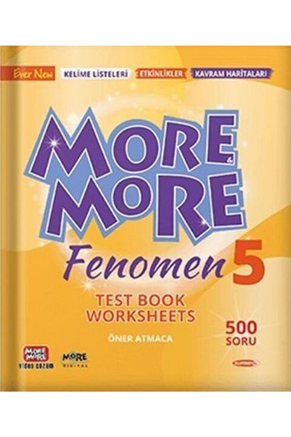 Kurmay Elt 5. Sınıf More More English Fenomen Test Book