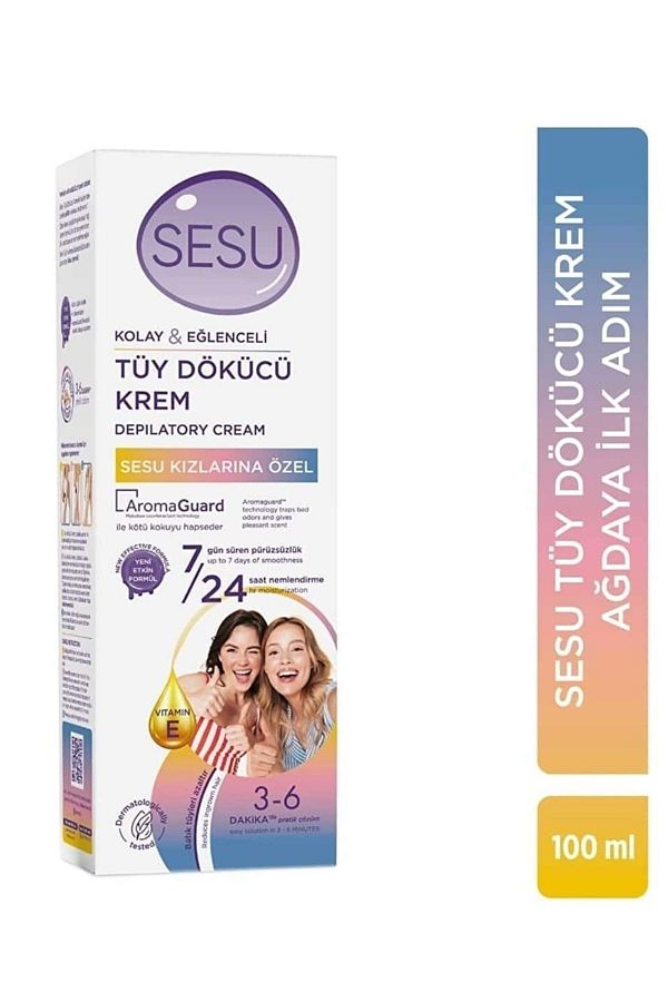 Tüy Dökücü Krem Ince Tüyler 100 ml Madam10
