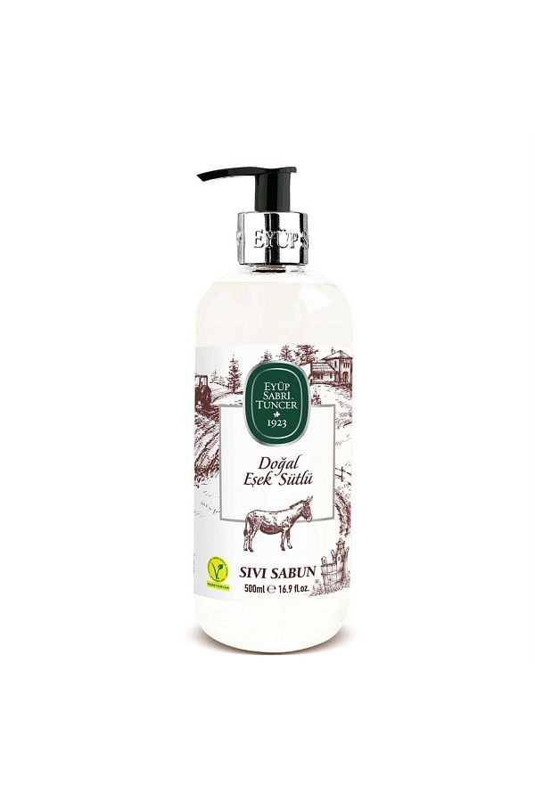 Doğal Eşek Sütlü Sıvı Sabun 500 ml