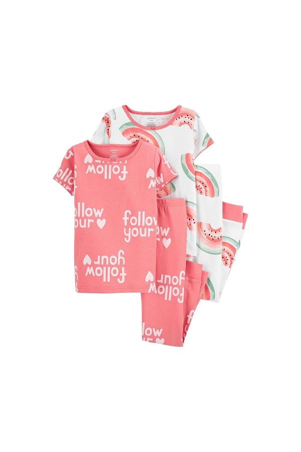 4'lü Kız Çocuk Pijama Seti 3n712010