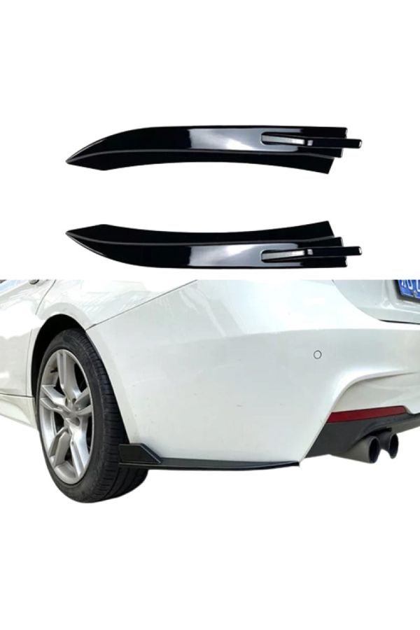 Bmw F30 M Tech (2012 - 2018) Uyumlu Arka Tampon - Flap (plastik)