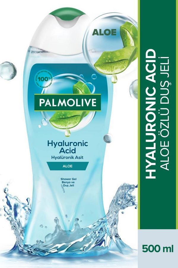 Hyaluronic Acid Doğal Aloe Özlü Nemlendirici Banyo Ve Duş Jeli 500 Ml