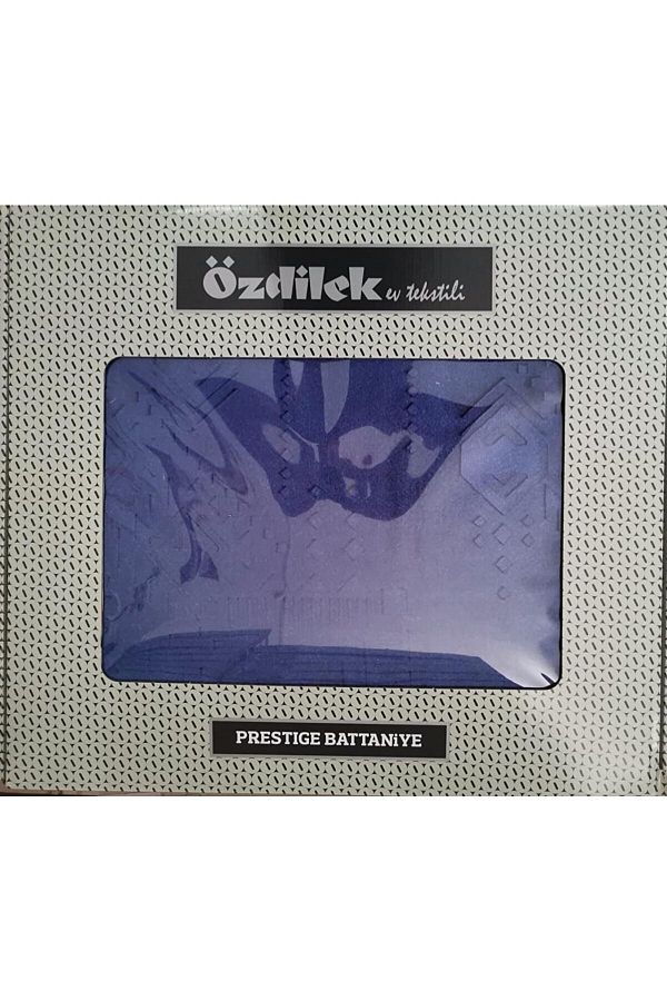 Prestige Prestij Tek Kişilik Battaniye Indigo