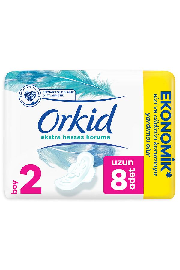 Ekstra Hassas Koruma Tekli Uzun 8'li