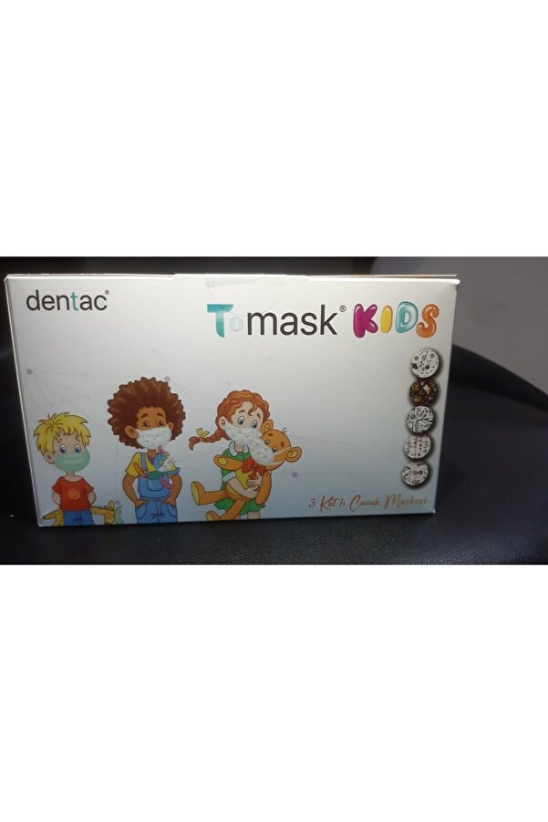 T-mask Kids Çocuk Maskesi 50 Lik Kutu Full Cerrahi Unısex Madam10