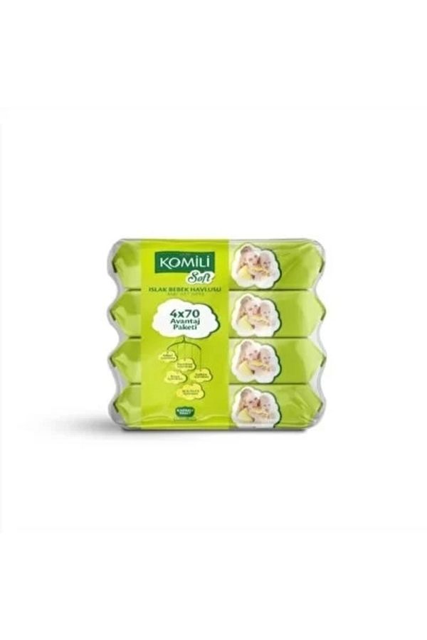 Soft Islak Havlu 4 X 70lı