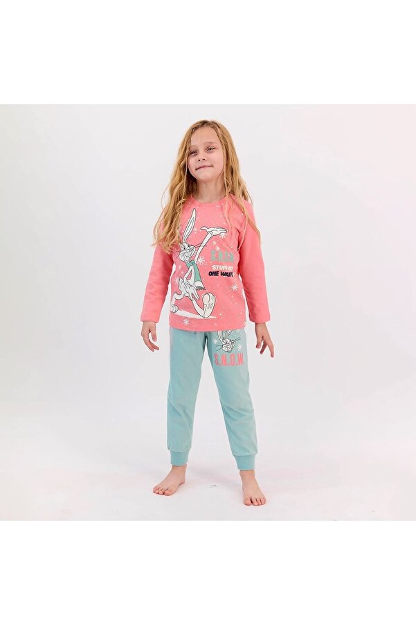 Kız Çocuk Pijama Takımı L1406-3 İlke Bebe