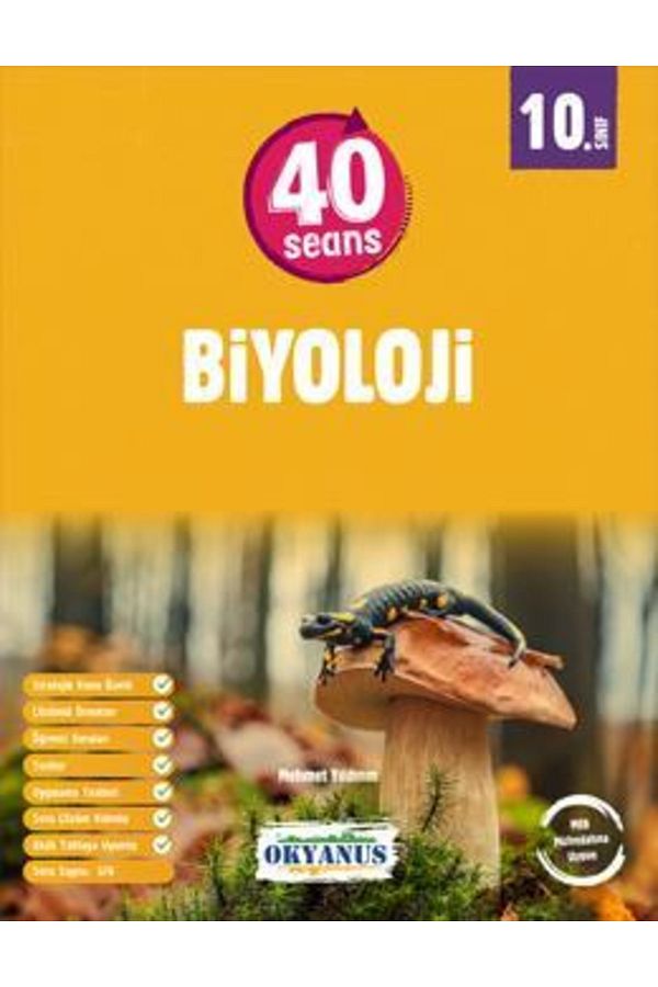 Okyanus 10. Sınıf Biyoloji 40 Seans Konu Anlatımı