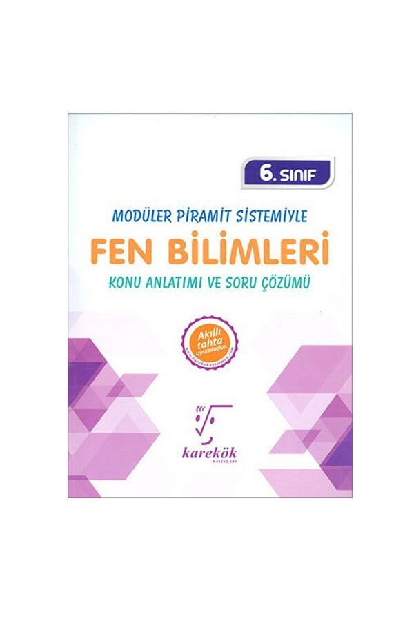 6. Sınıf Modüler Piramit Sistemiyle Fen Bilimleri Konu Anlatımı Ve Soru Çözümü
