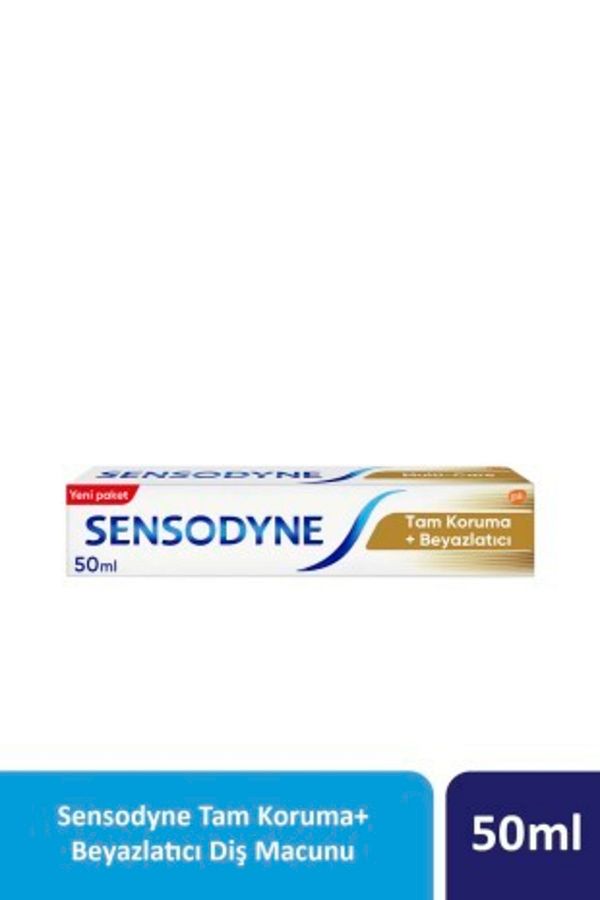 Tam Koruma Beyazlatıcı Diş Macunu 50 ml
