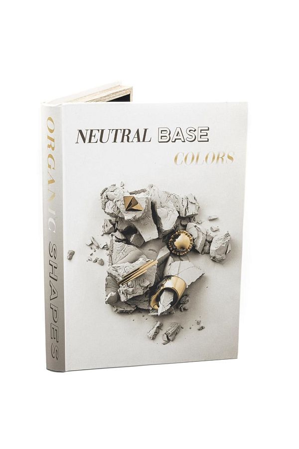 Neutral Kitap Kutu 35x24x3 Cm Desi Concept