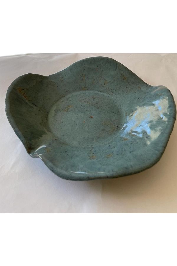 20 X 21 Cm Yükseklik: 5 Cm. Seramik Sunum Tabağı Sr1184