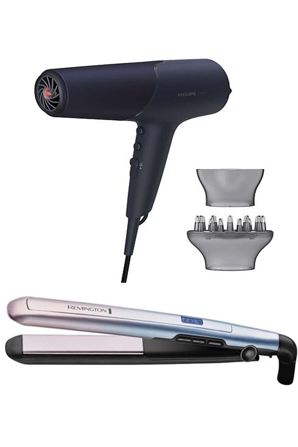Philips 5000 Series Saç Kurutma Makinesi Ve S5408 Düzleştirici Kampanyalı Set