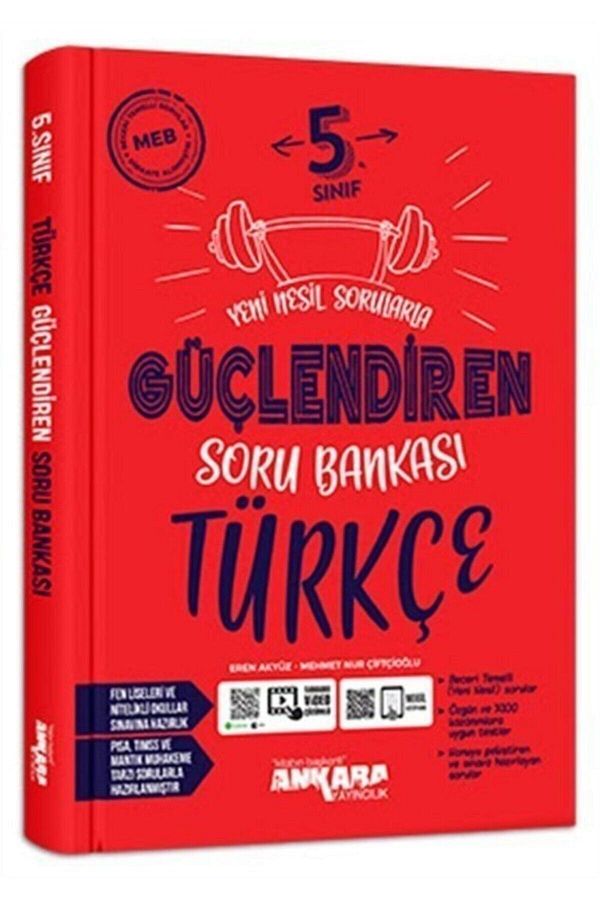Ankara Güçlendiren 5. Sınıf Türkçe Soru Bankası Selvi Kitap Evi