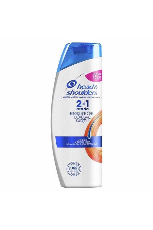 2'si 1 Arada Erkeklere Özel Dökülme Karşıtı Şampuan 600 ml