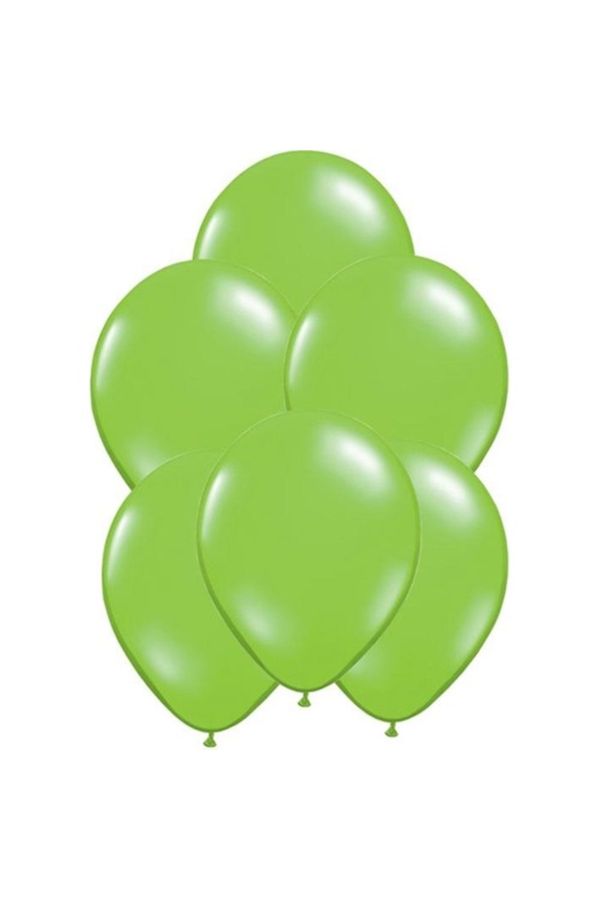 100 Adet Açık Yeşil Renk Balon-pastel- Pastel Balon-5 Metre Balon Zıncırı Hediyeli