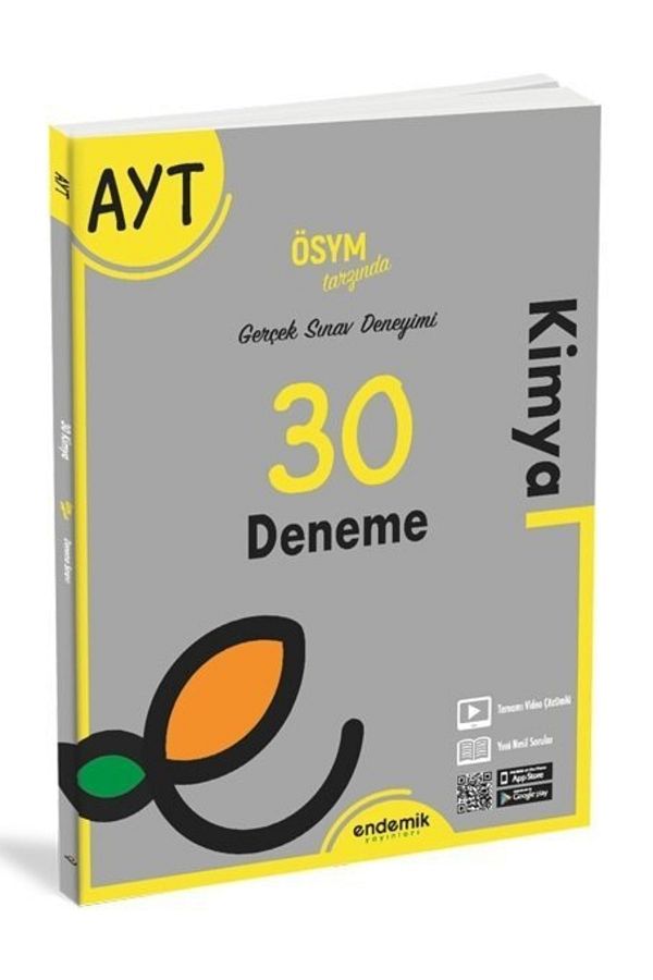 Kimya Deneme Ayt 30lu