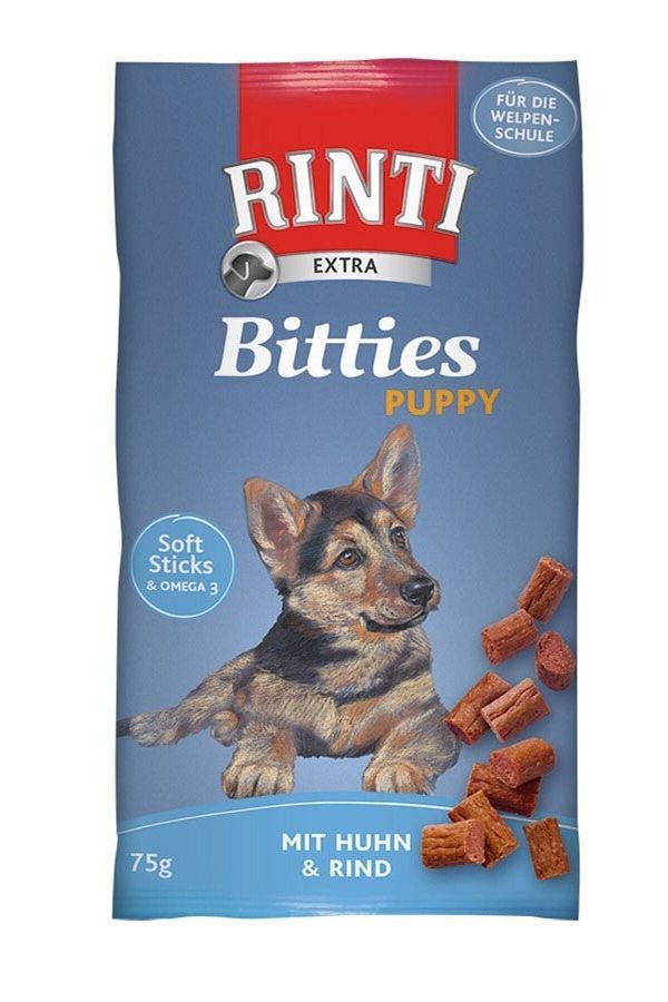 Rıntı Extra Tavuk Sığır Etli Yavru Köpek Ödül 75 G