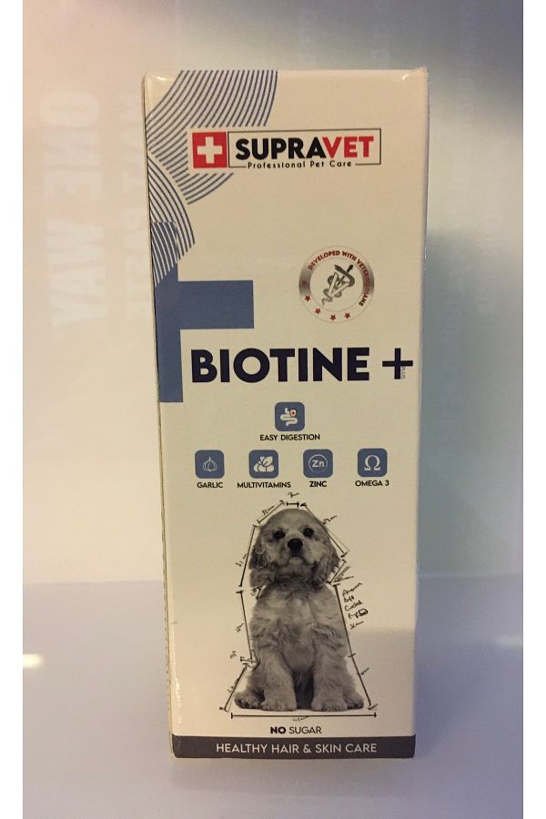 Supravet Biotine Dog Extra Deri Ve Tüy Sağlığı Damlası 100 Ml Bizim City Petshop