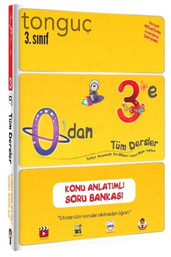 Tonguç 3. Sınıf 0 Dan 3 E Konu Anlatımlı Soru Bankası_0