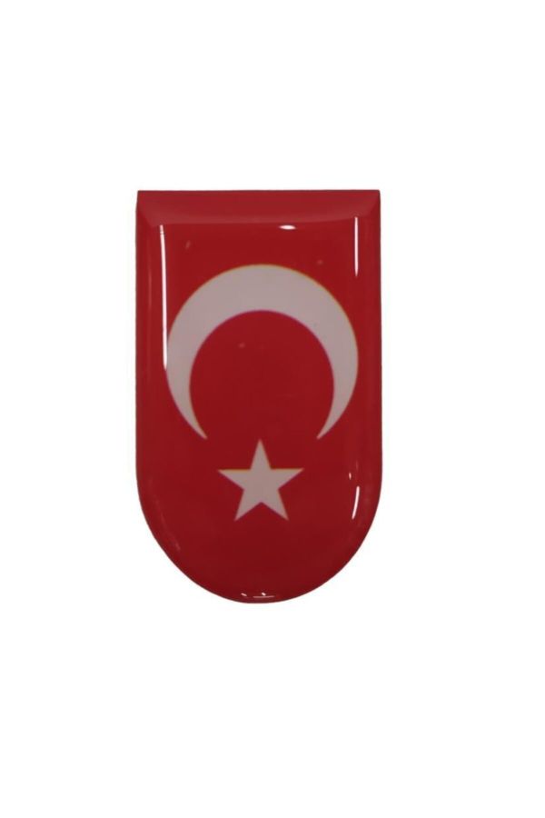 Desenli Şarjör Sticker Türk Bayrağı
