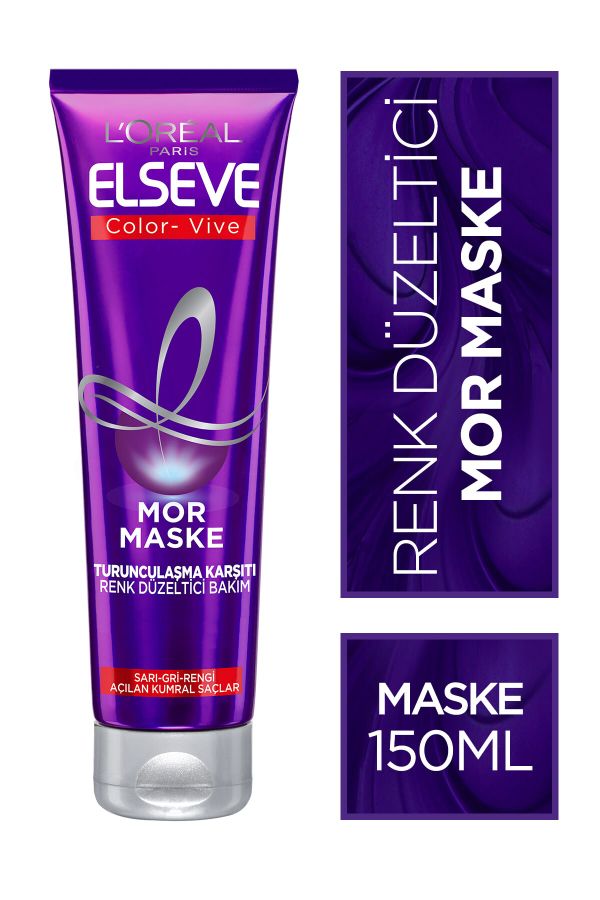 Color-vive Purple Maske Silver Mor Maske 150 ml