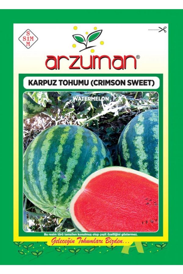 Arzuman Karpuz Tohumu Crimson Sweet 10 Gr