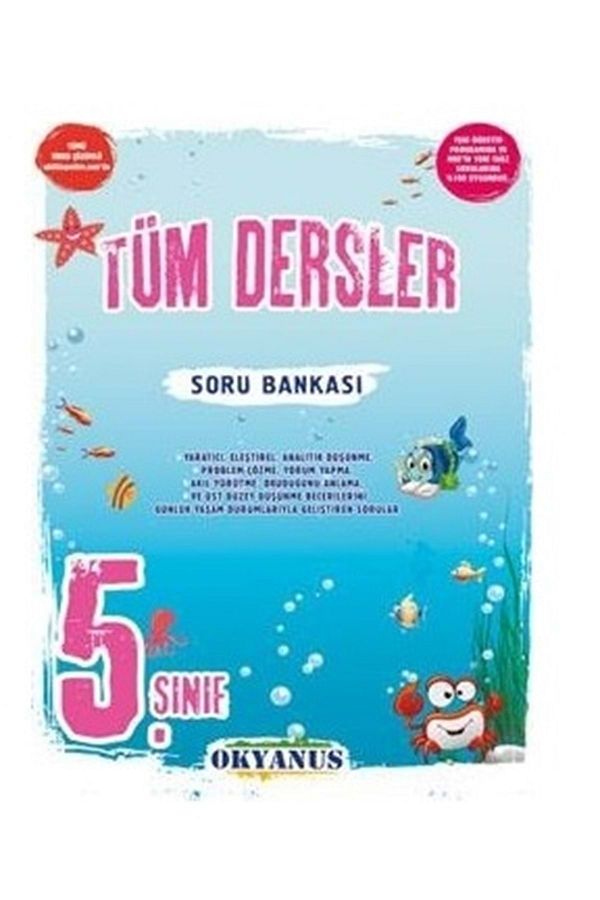 2023 5. Sınıf Tüm Dersler Soru Bankası Kitabı