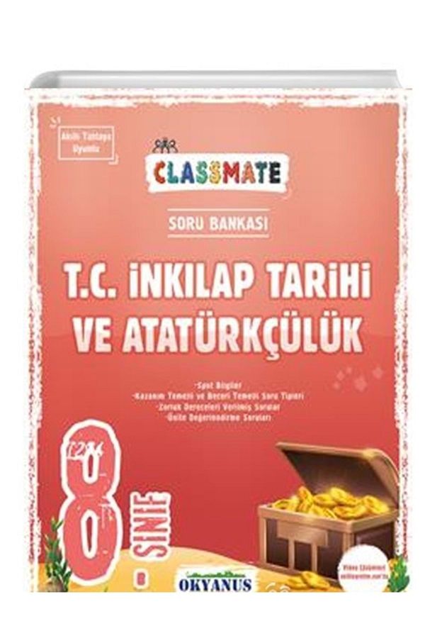 Classmate 8. Sınıf T.c Inkılap Tarihi Soru Bankası