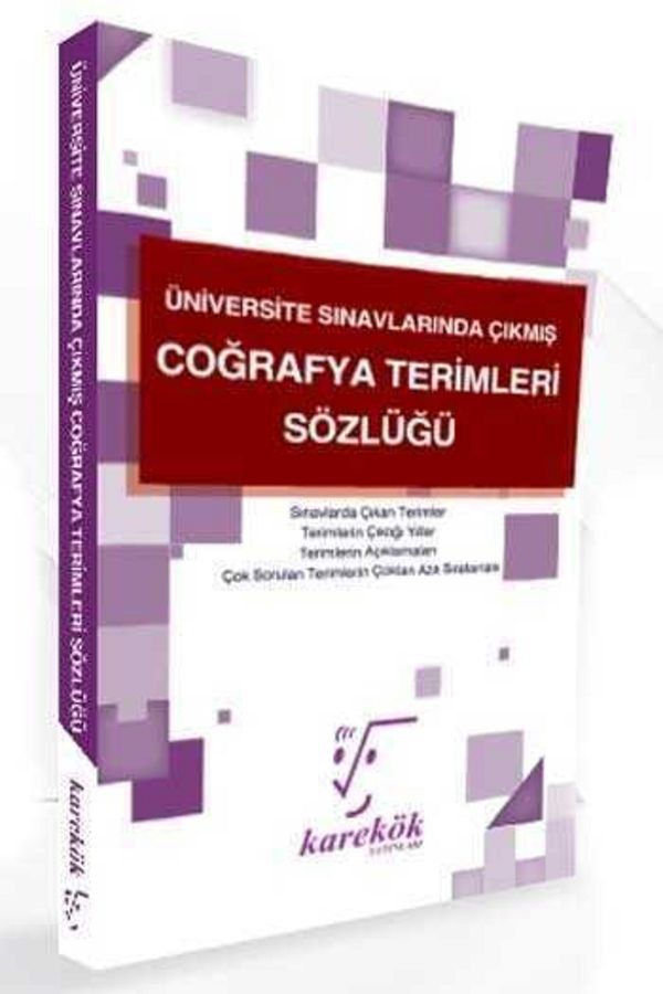 Coğrafya Terimleri Sözlüğü