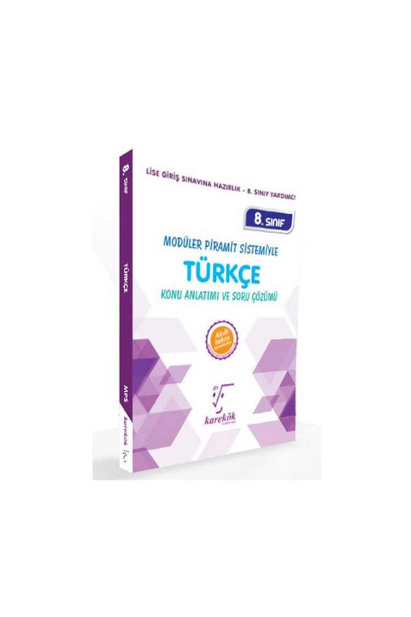8. Sınıf Türkçe Konu Anlatımı Ve Soru Çözümü