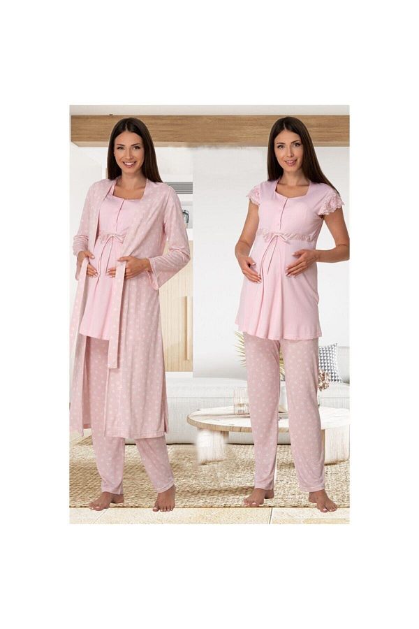 Effortt Lohusa 3'lü Pijama Takımı