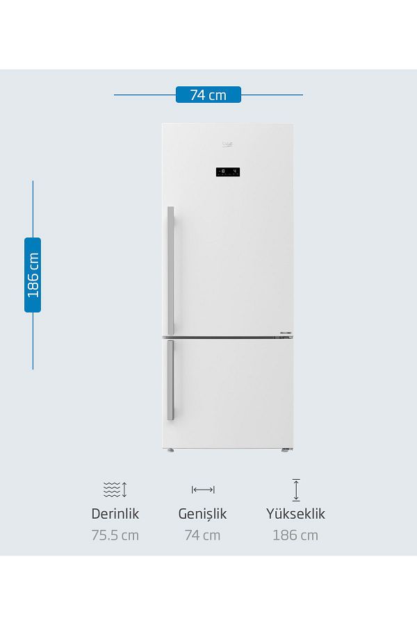 Beko 674532 Eb No Frost Buzdolabı 532 L - Görsel 7