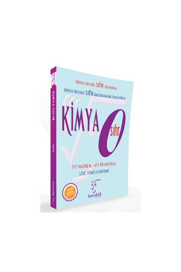 Tyt Kimya Sıfır Konu Anlatımlı Kitap