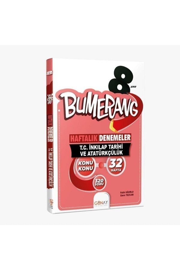 Bumerang 32 Haftalık T.c. Inkılap Tarihi Ve Atatürkçülük Denemeleri