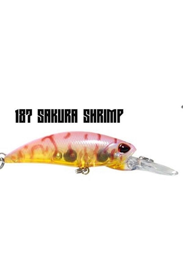 Ziggy Deep 48s 48mm 4.5gr Maket Balık - 187 Sakura Shrimp Falez Av Market