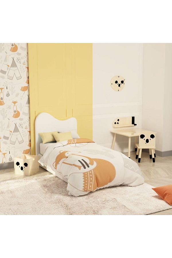 Doğal Ahşap Çocuk Odası Duvar Saati -koala ODUNCONCEPT