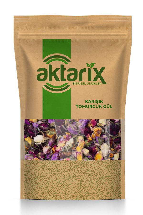 25 Gr Karışık Renk Tomurcuk Gül Kurusu