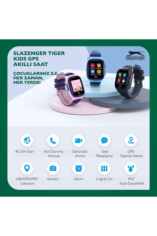 Slazenger Sl.09.2158.5.01 Akıllı Çocuk Kol Saati - Görsel 4