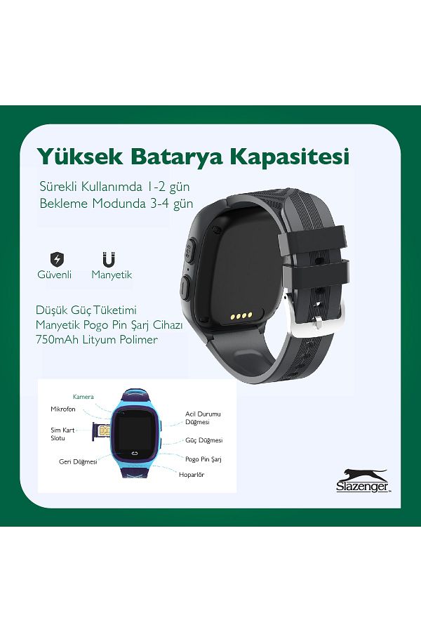 Slazenger Sl.09.2158.5.01 Akıllı Çocuk Kol Saati - Görsel 3