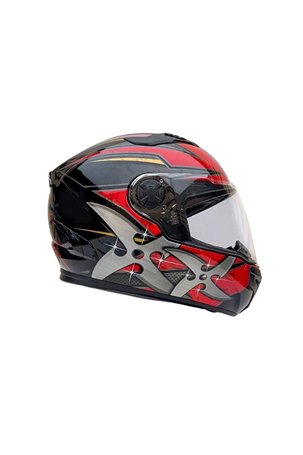 Kask Zs-813a Black An36 Red Can Motor