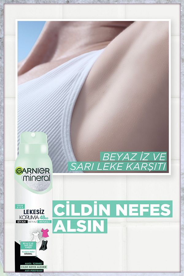 Mineral Lekesiz Koruma Ferah Koku Sprey Deodorant_1