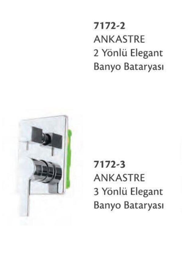 C.m.s.ankastre 2 Yönlü Elegant Banyo Bataryası
