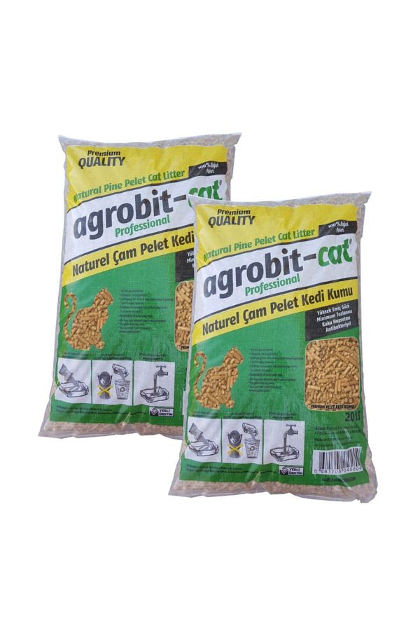 Agrobit Cat Kedi Kumu Çam Pelet I Çv 2x20 Lt 6601-08