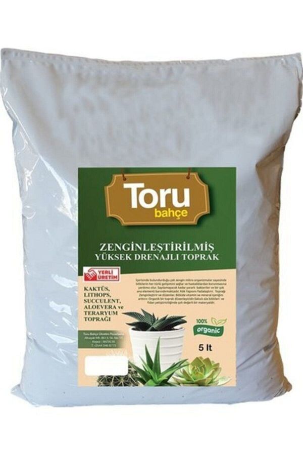 Toru Bahçe Zenginleştirlmiş Yüksek Drenajlı Toprak 10lt