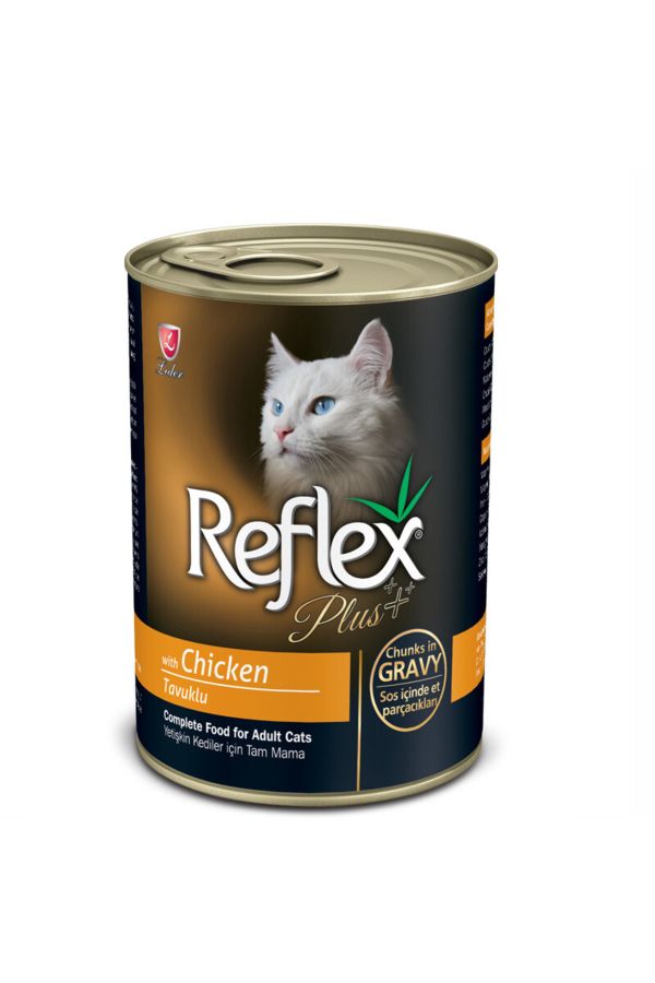 Reflex Plus Tavuklu Kedi Konserve Sos Içinde Et Parçacıklı 400 Gr