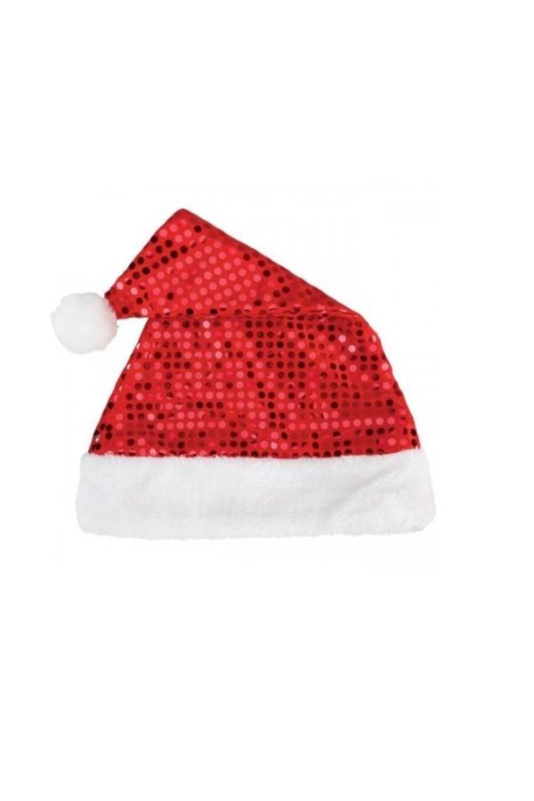 Noel Yılbaşı Şapka Pullu 71075